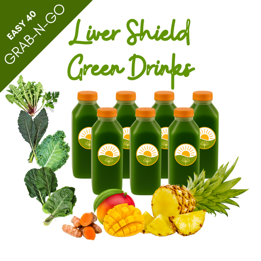 Liver Shield Easy 40 Grab-n-Go Green Drinks