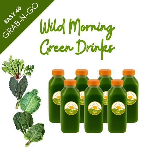Wild Morning Easy 40 Grab-n-Go Green Drinks