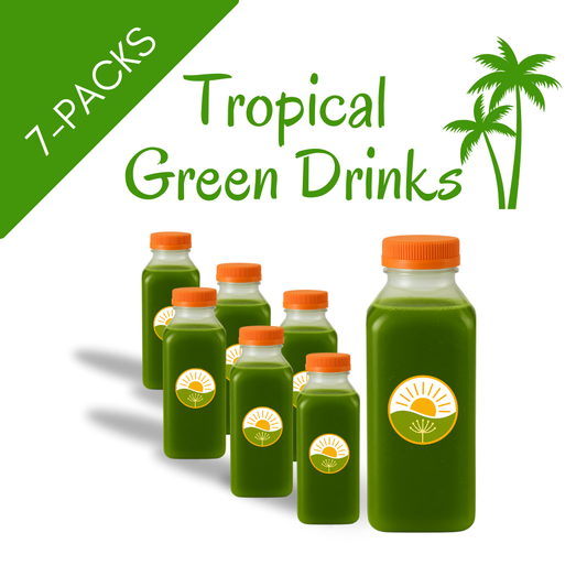 Tropical Green Drinks 7-Pack