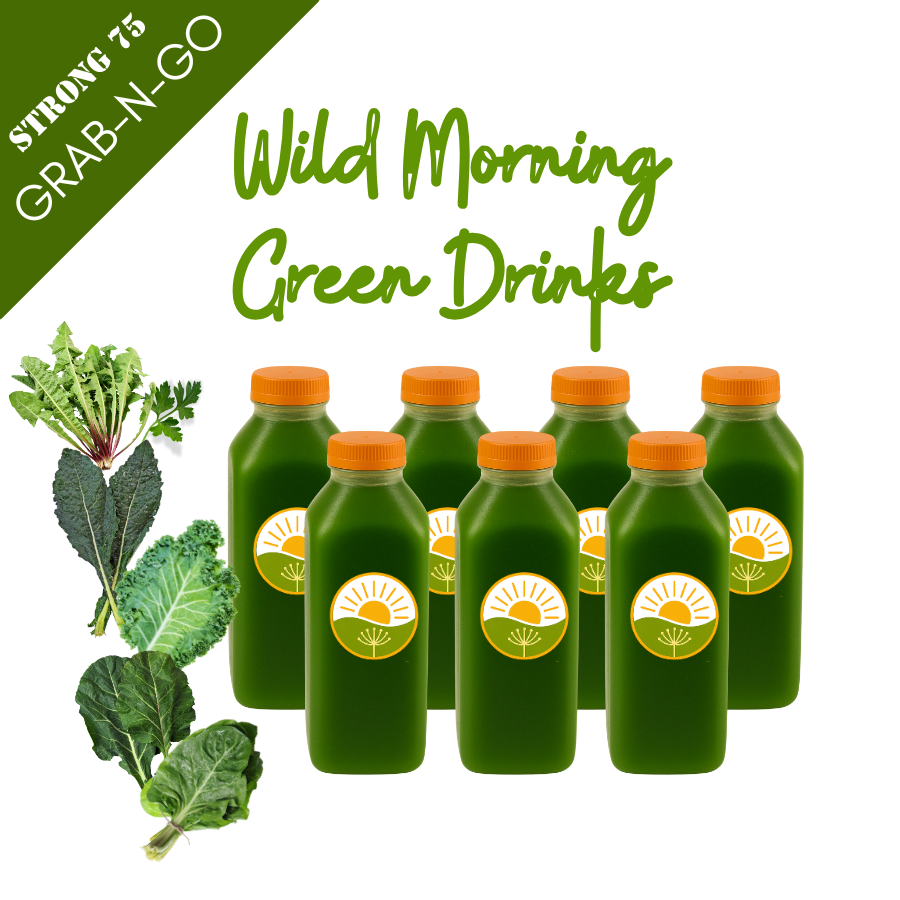 Wild Morning STRONG 75 Grab-n-Go Green Drinks
