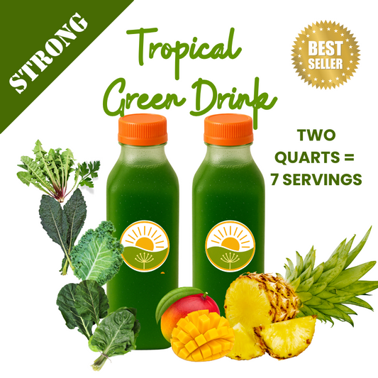 Tropical STRONG Morning Green Drinks