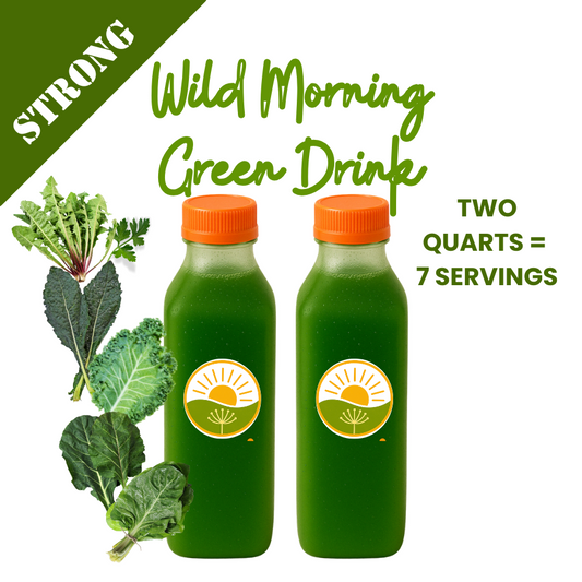 Wild Morning STRONG Morning Green Drinks
