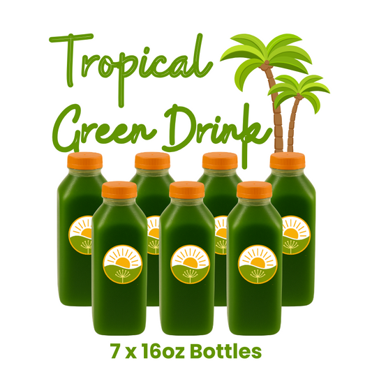 Tropical Morning Green Drink